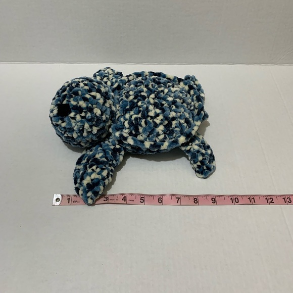 Sea Turtle Handmade Crocheted Soft Plush Stuffed Turtle - Picture 14 of 15